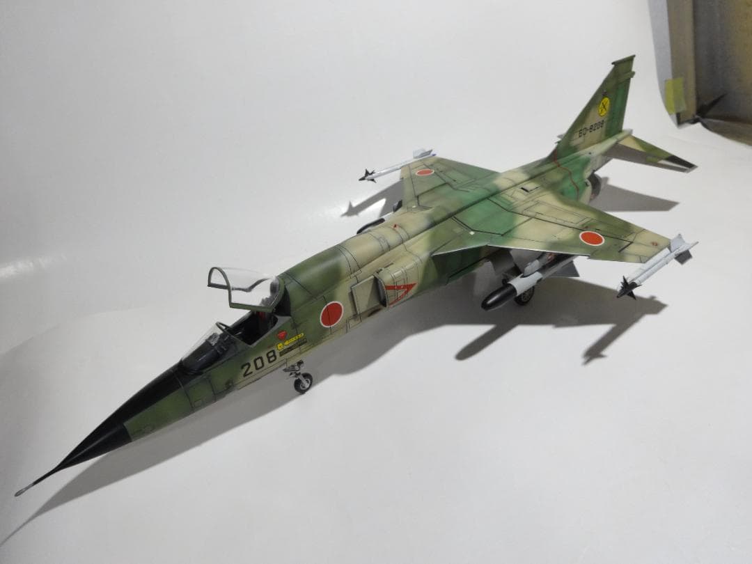 ハセガワ1/48「三菱F-1」完成品