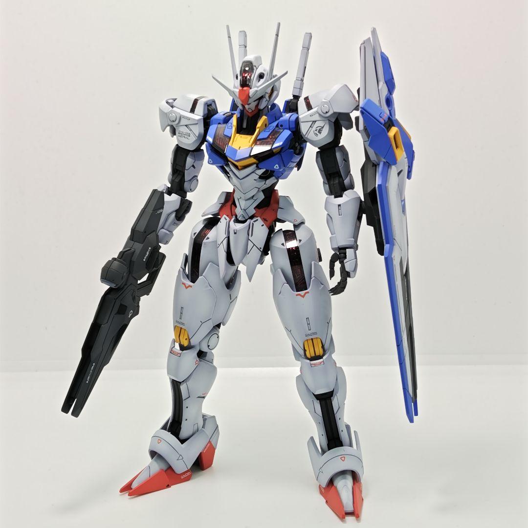 ガンプラ　フルメカニクス　ガンダムエアリアル　完成品