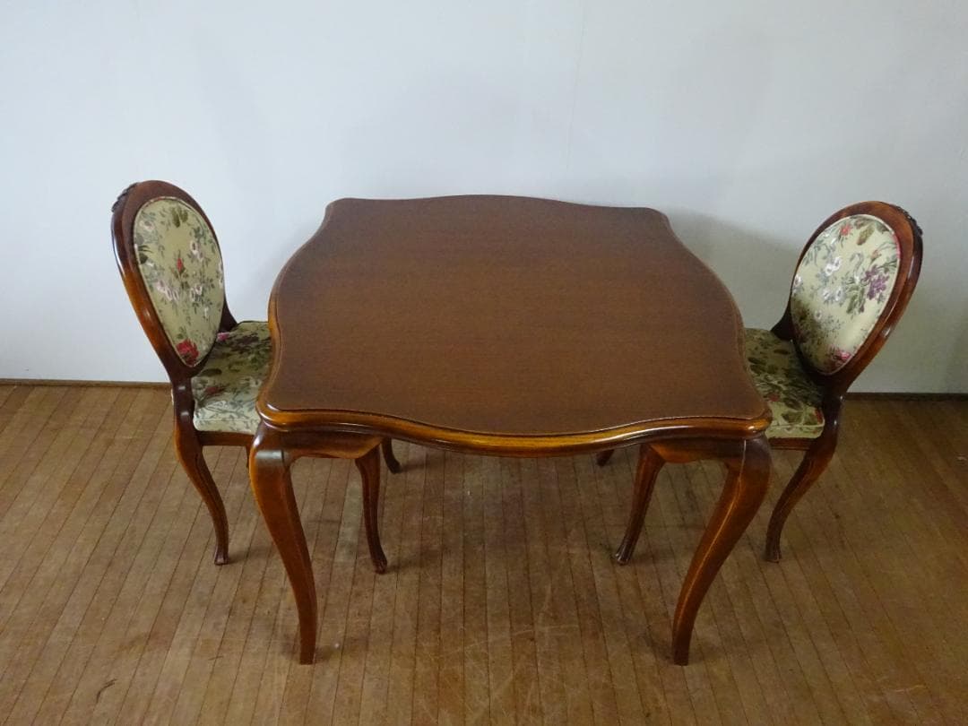 ヨッコ　IDC大塚家具　松永工房　カンティーニュ　ダイニング3点　美品