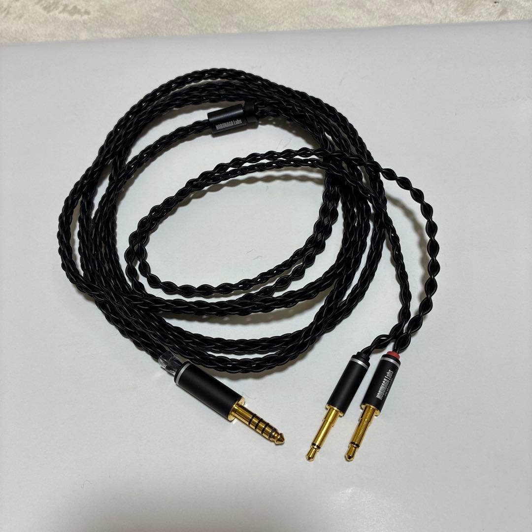 NOBUNAGA Labs 霧降 豪 4.4mm バランスケーブル 8芯