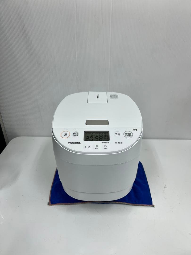 TOSHIBA IH炊飯器 RC-10HR 5.5合 ホワイト 2024年齢