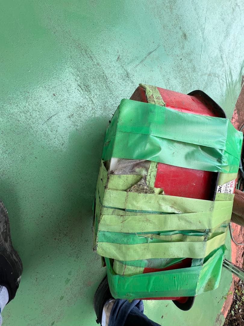 高圧洗浄機 エンジン駆動 コンパクト 青