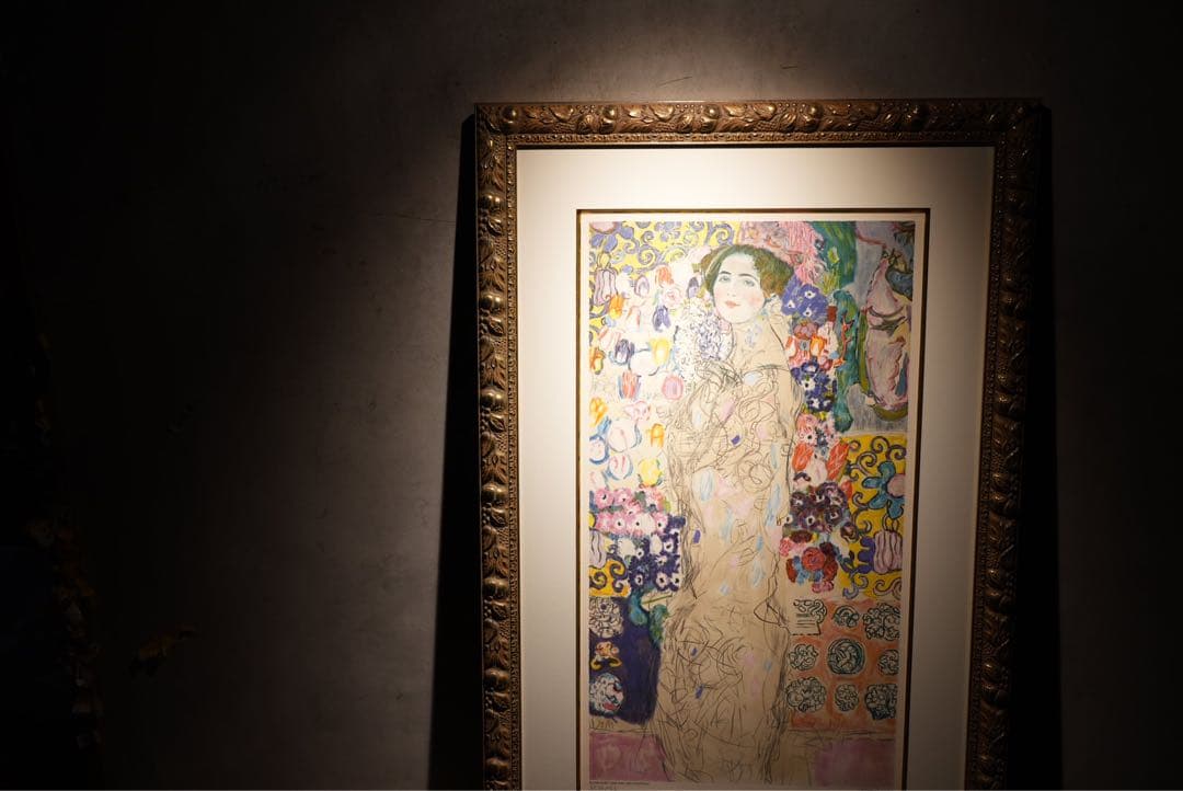 クリムト【リアムンクの肖像III】lithograph直筆サイン