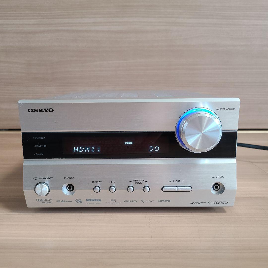 【美品】SA-205HDX AVセンター リモコン付き　通電確認済み