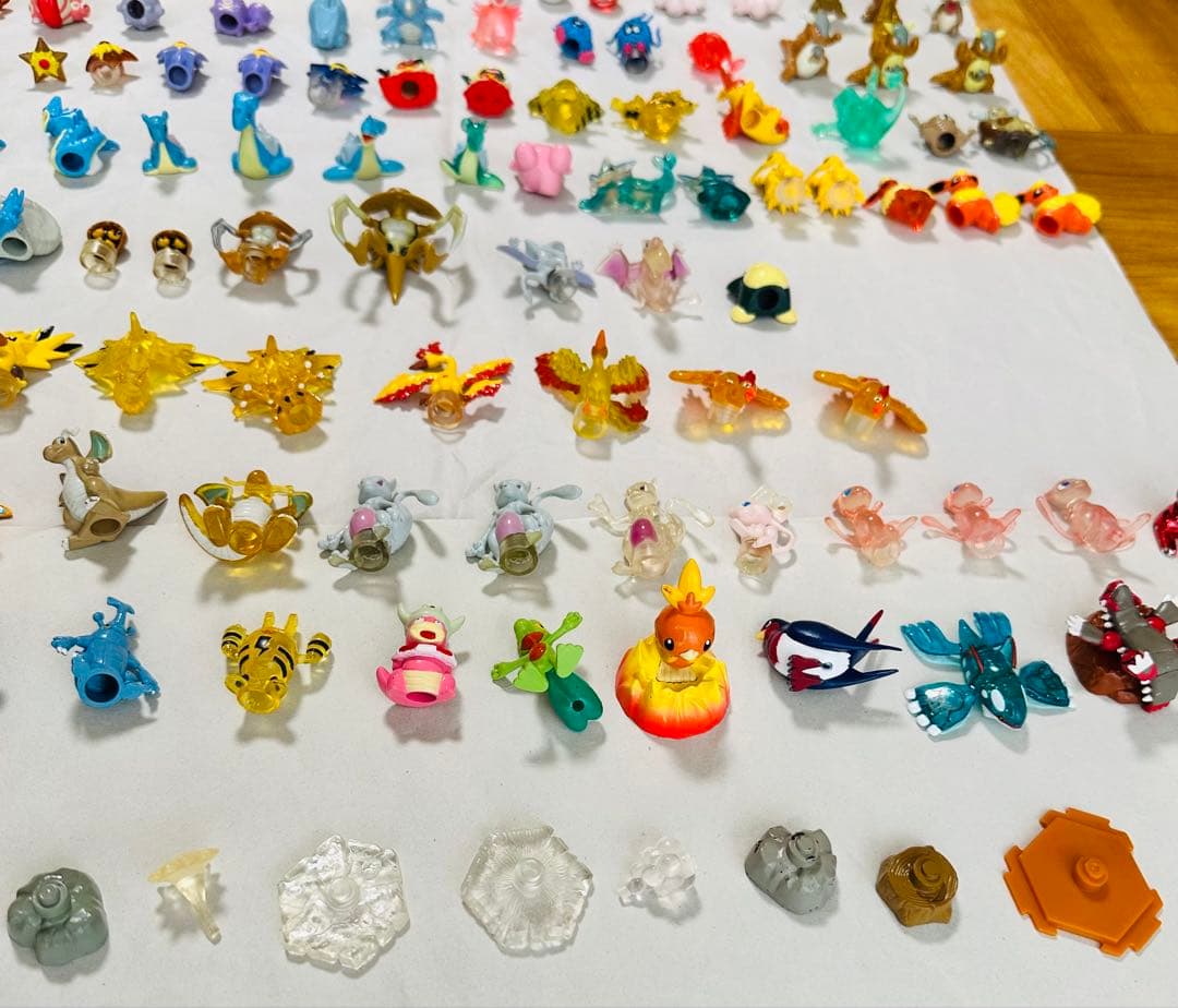ポケモン モンコレ フィギュア 236体 セット売り クリア62体 当時物