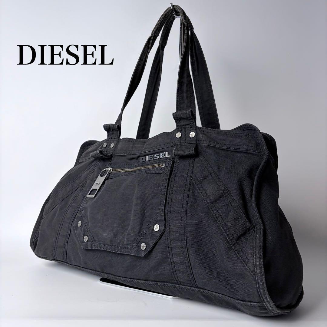 ニコ♡ DIESEL archive l logo handbag