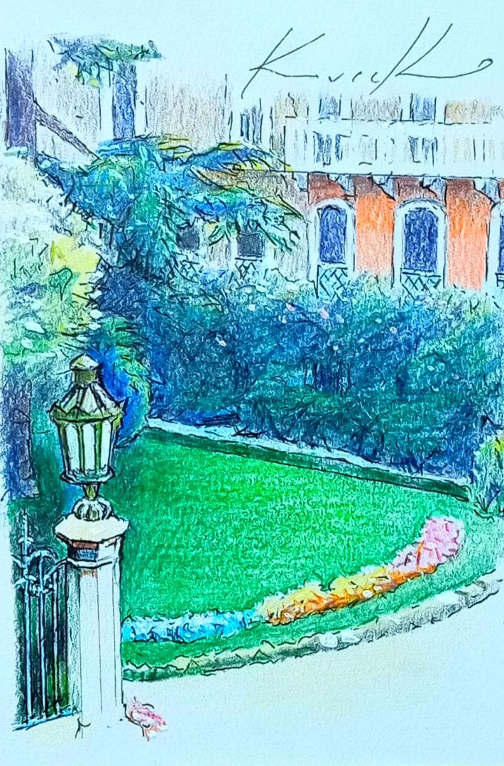 GR120★原画を飾る！！★師：平山郁夫★東京芸大卒★有名百貨店人気作家