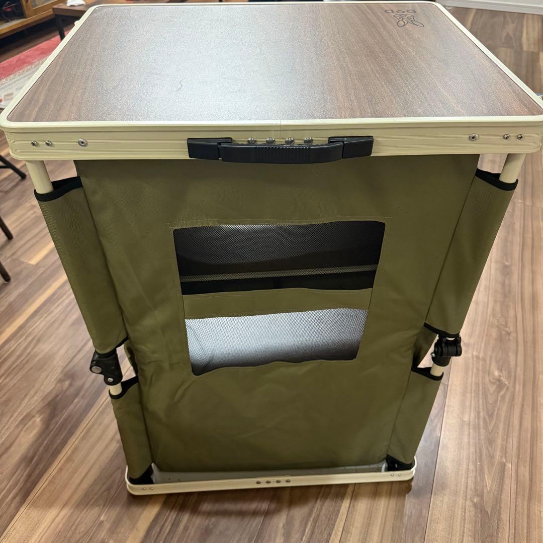 DOD＊折りたたみマルチキッチンテーブル＊カーキ