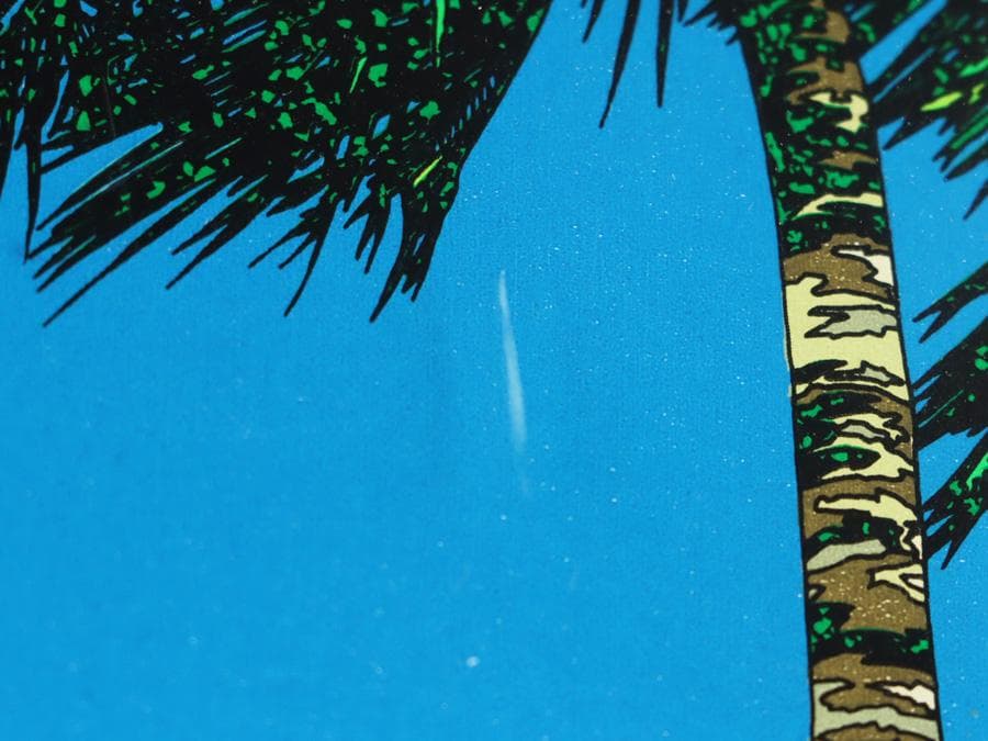 Y2370-1 鈴木英人【太陽物語】シルクスクリーン 直筆サイン AP版　ma