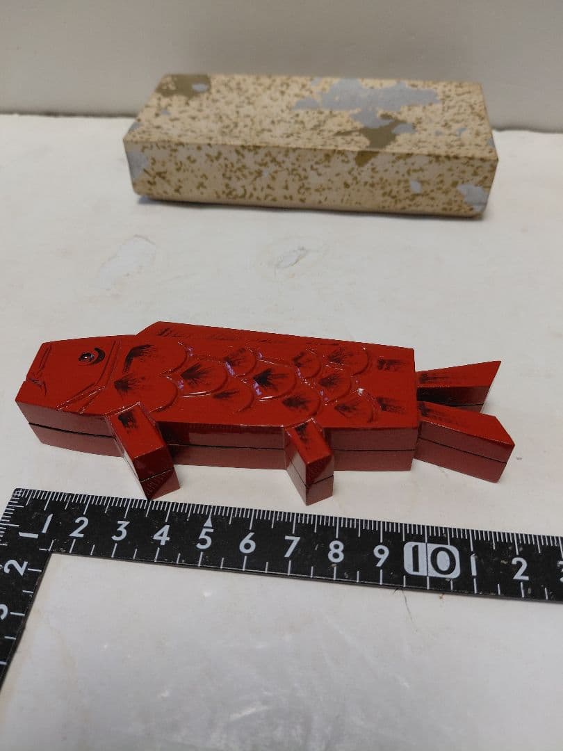 茶道具　鯉幟香合　こいのぼり香合　淡々斎好