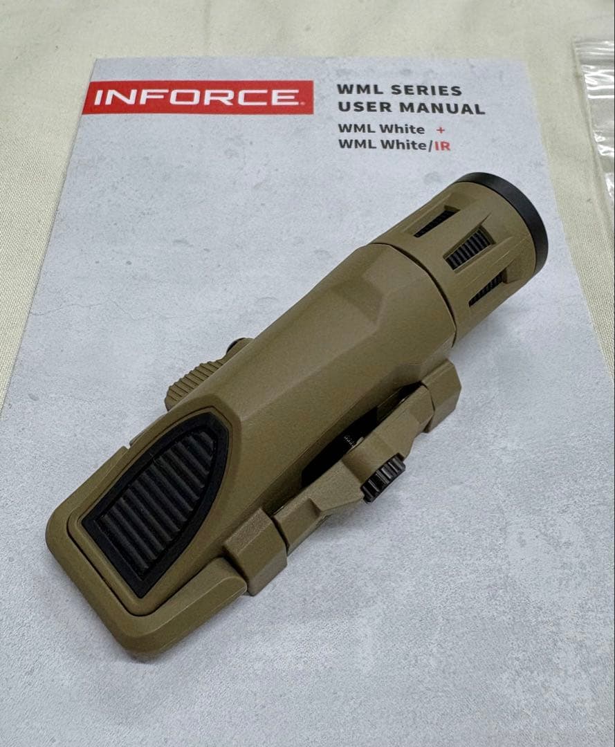 INFORCE WML White / IR タン　実物　タクティカルライト