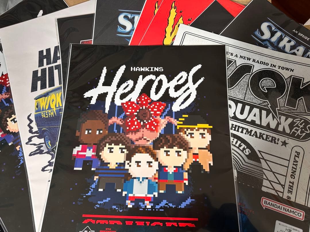 ストレンジャーシングス 一番くじvol.2 C.D.E.F.G.H賞25点セット