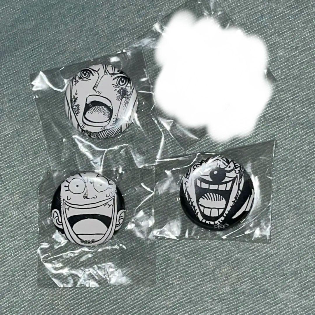 ONE PIECE ALL FACES オールフェイス 缶バッジ