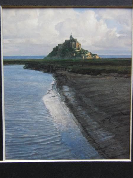 小尾 修 「La terre」、希少画集より、新品額装付