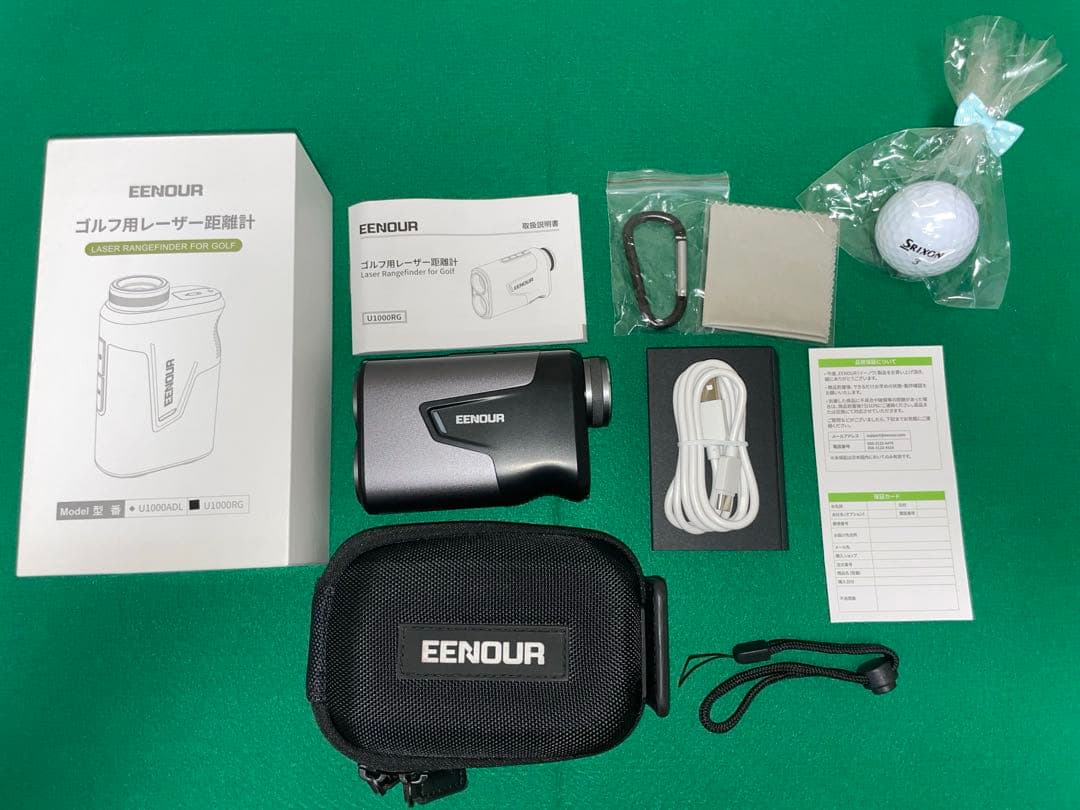 EENOUR U1000RG ゴルフ用レーザー距離計　【未使用に近い】