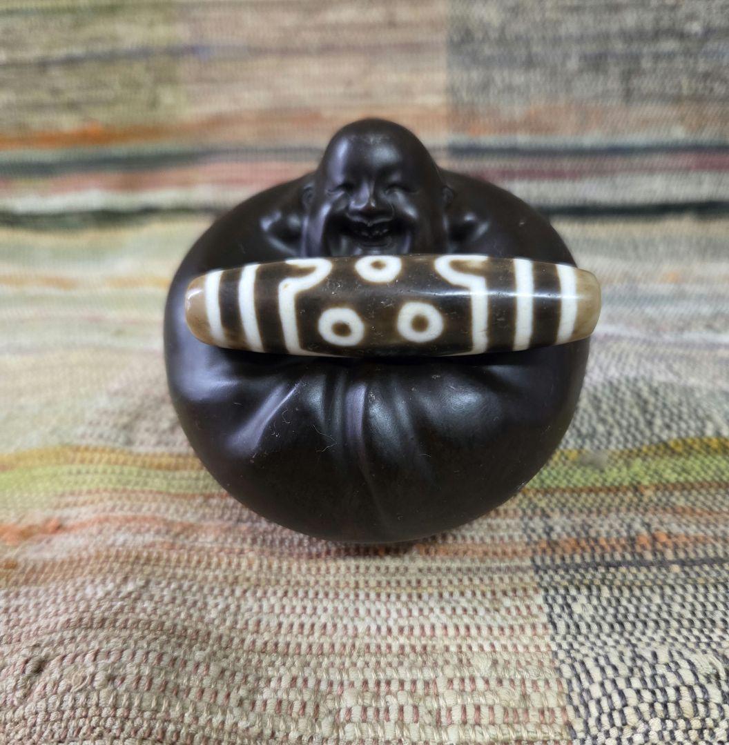 047天珠　正統派　七眼天珠　dzibeads！