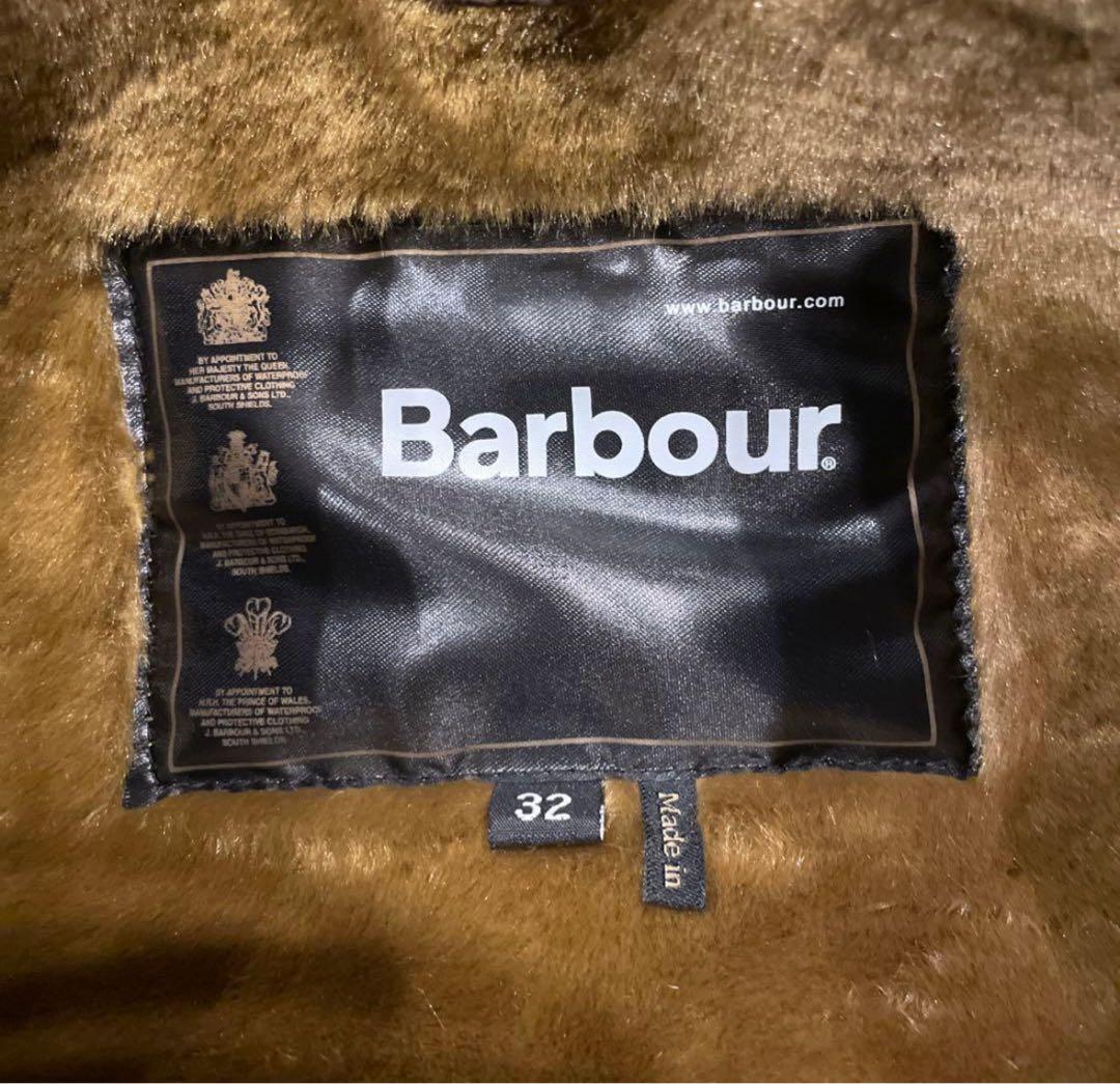 Barbour ブラウン　ライナーベスト サイズ32
