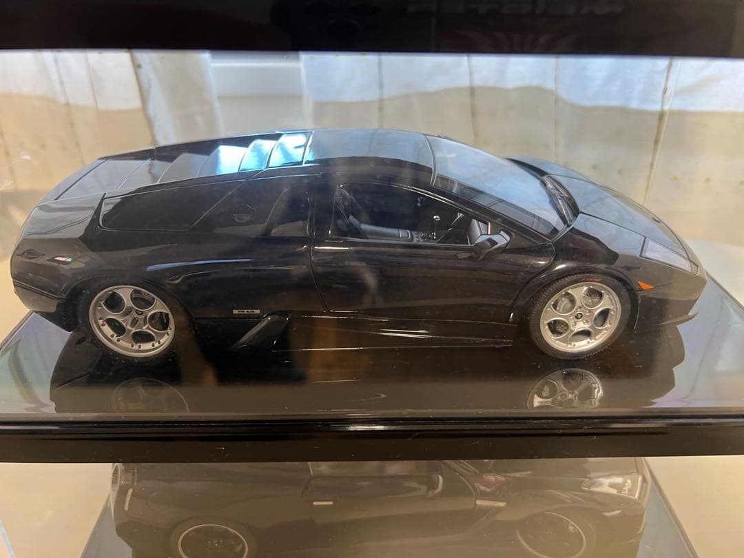 値下げしました。１/18 オートアート 5車種 透明ケース付き