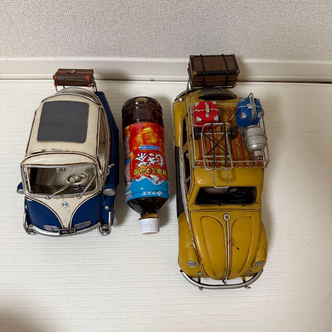 フォルクスワーゲン ビートル & シトロエン 2CV ダイキャストモデル
