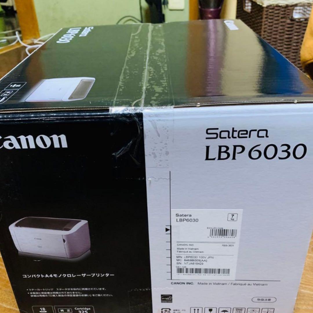未使用‼️Canon キャノンLBP 6030 レーザープリンター