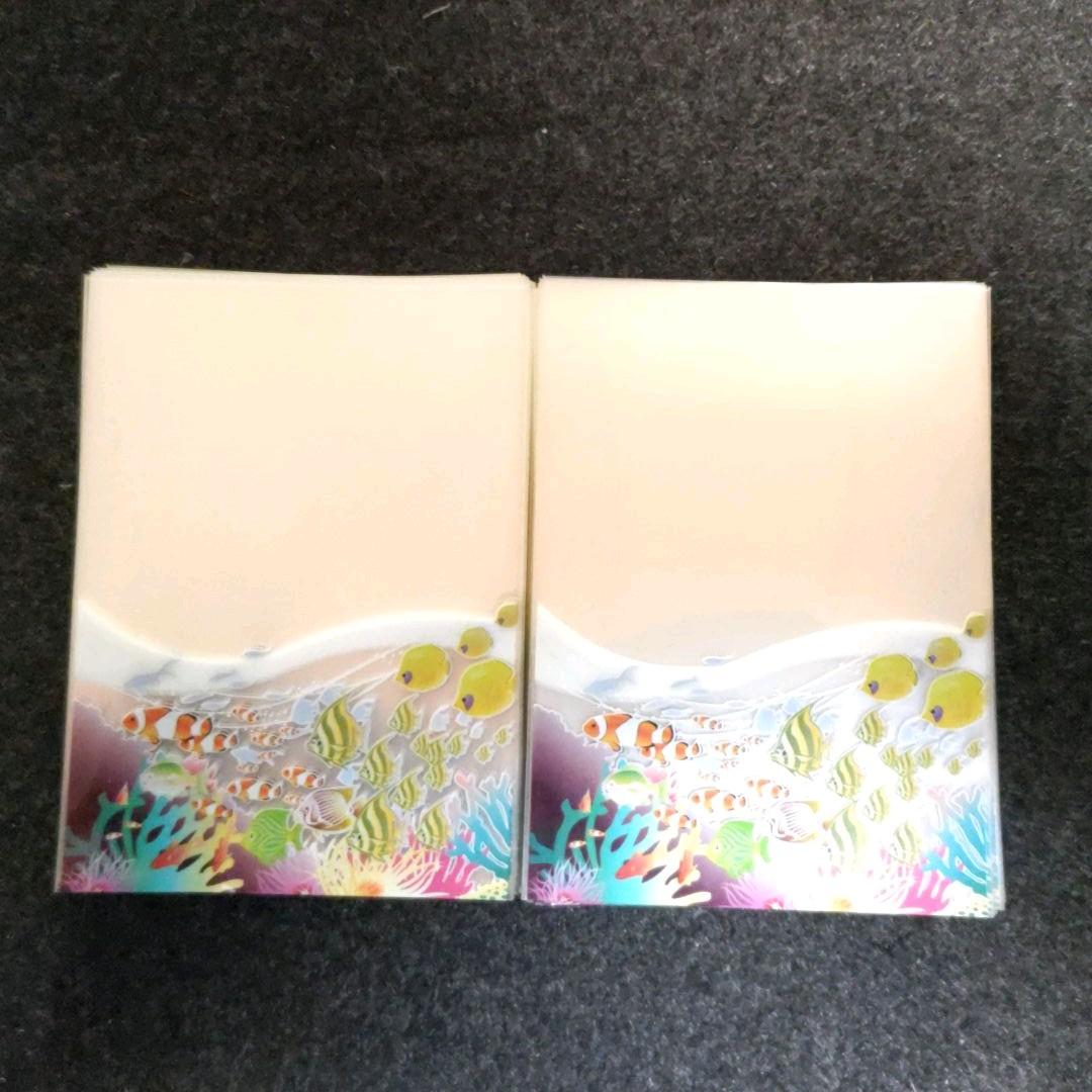 絶版　ブロッコリー　キャラクタースリーブ　フルカラーカードプロテクター　魚群