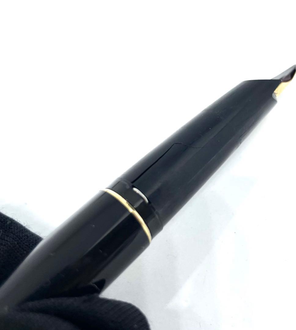 モンブラン　万年筆　ペン先K14 585 キャップ式　割れ有