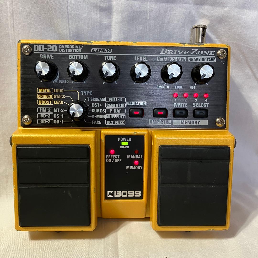 BOSS OD-20 DRIVE ZONE 歪み全般をカバー 動作確認済み