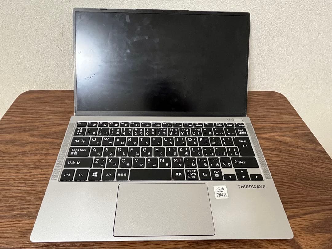THIRDWAVE Core i5 ノートPC シルバー 中古