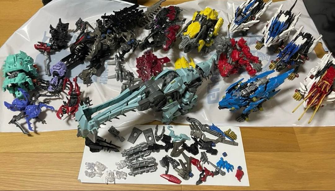 オメガレックス　他　ジャンク品　15体　ゾイド　ワイルド　Z ZERO