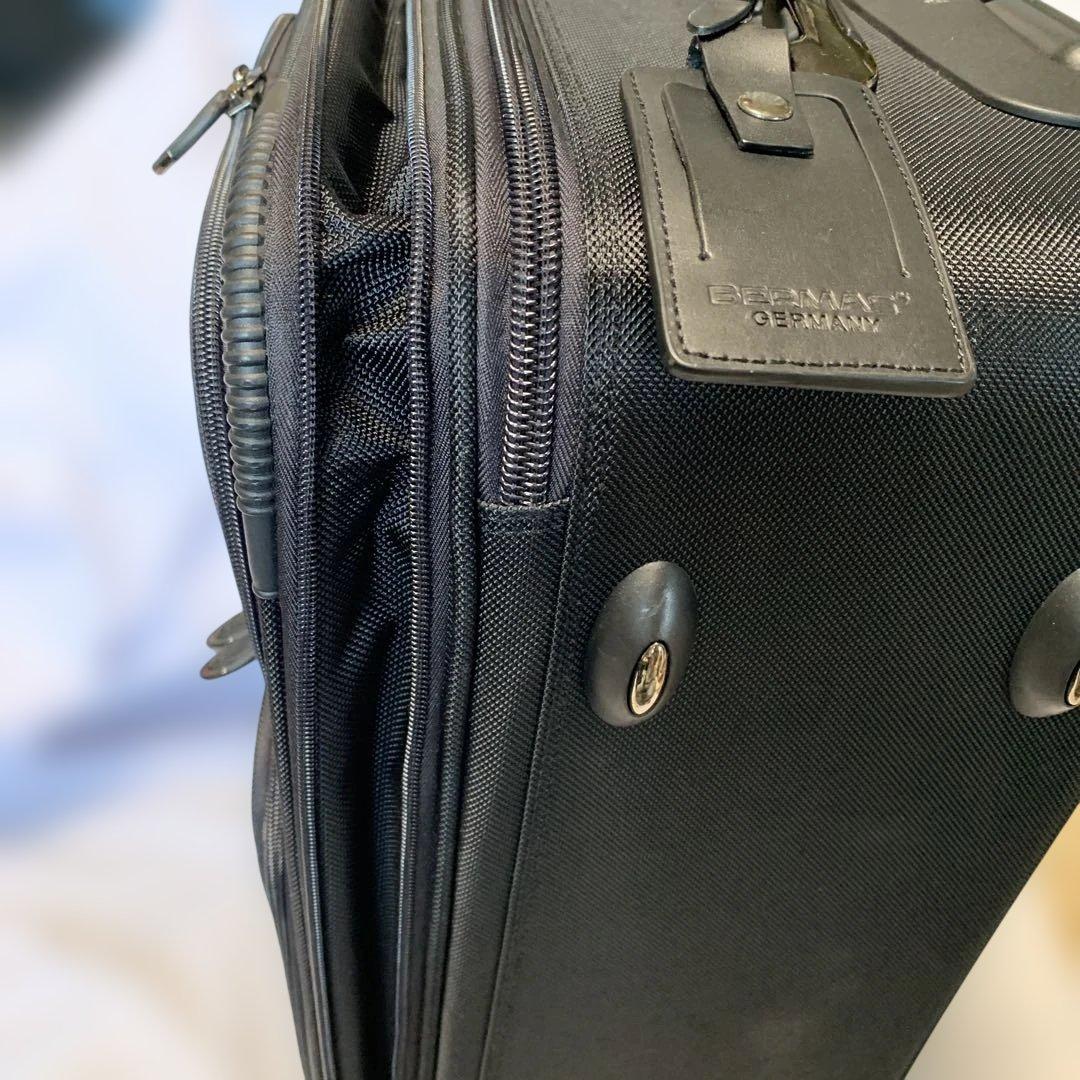 BERMAS バーマス キャリーケース ブラック ナイロン　42L 新品
