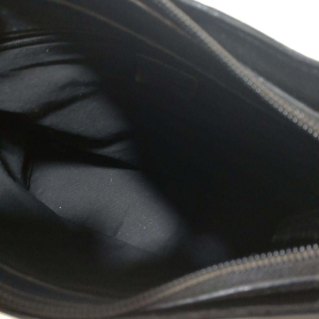 訳あり GUCCI グッチ バンブー ショルダーバッグ ハンドバッグ 黒