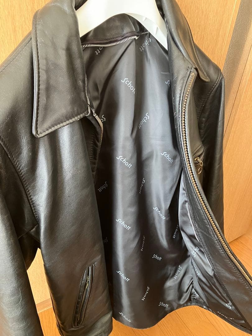 ショット　シングルライダースジャケット　トラッカージャケット　AT101 36