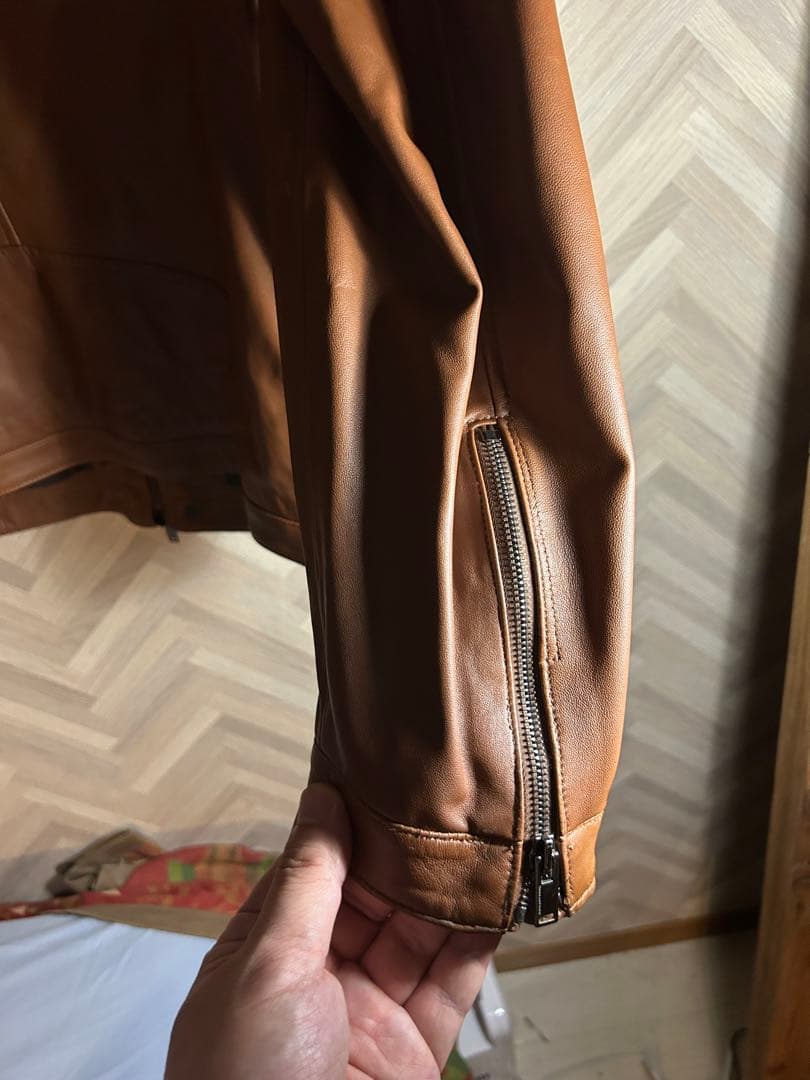 TAGLIATORE（タリアトーレ）レザーライダースブラウン サイズ56