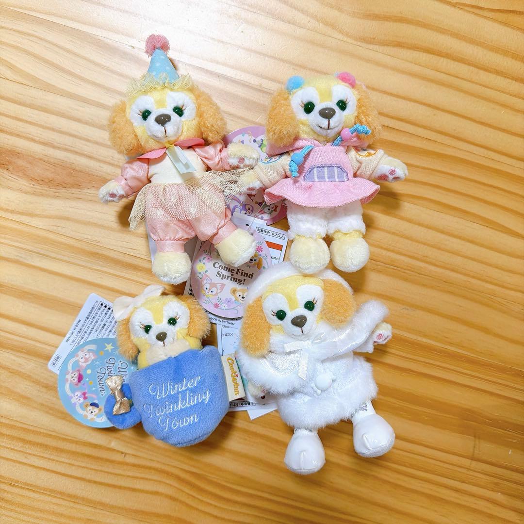 ディズニー クッキーアンぬいば4点セット