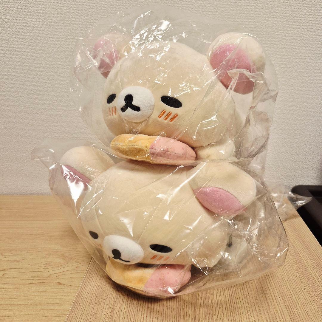 リラックマ ミスドコラボ ドーナツまくまくクッション　コリラックマ