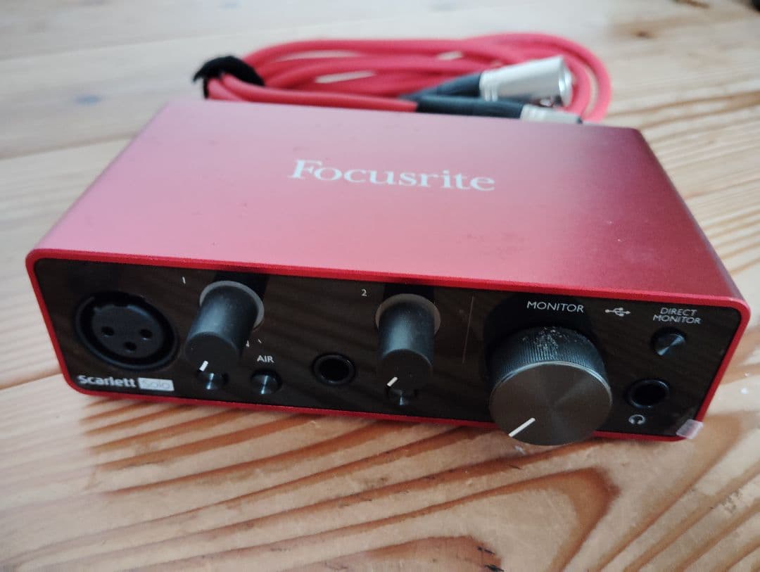 レコーディングセット（Scarlett 18i20(gen3)）