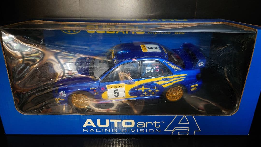 autoart 1/18 スバル インプレッサ WRC #5