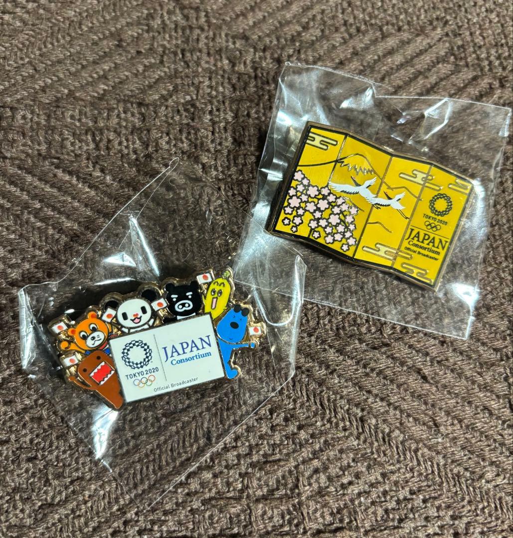 【レア！】東京2020 オリンピック ピンバッジ 報道関係限定⭐︎非売品