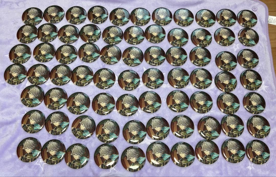 原神 アルハイゼン 韓国カフェ缶バッジ 74個セット