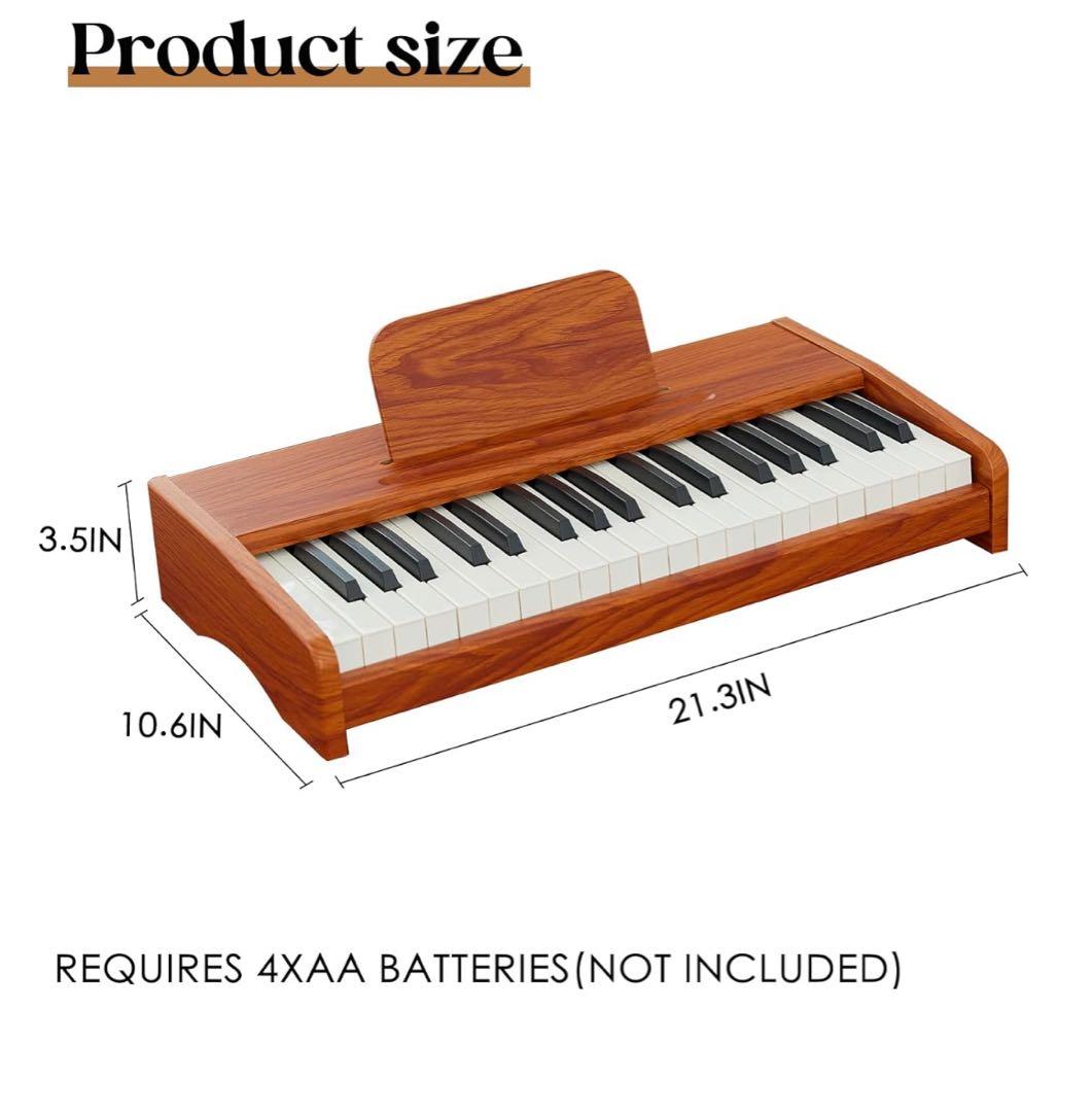 キッズピアノキーボード　37鍵盤　デジタルピアノ　プレゼント