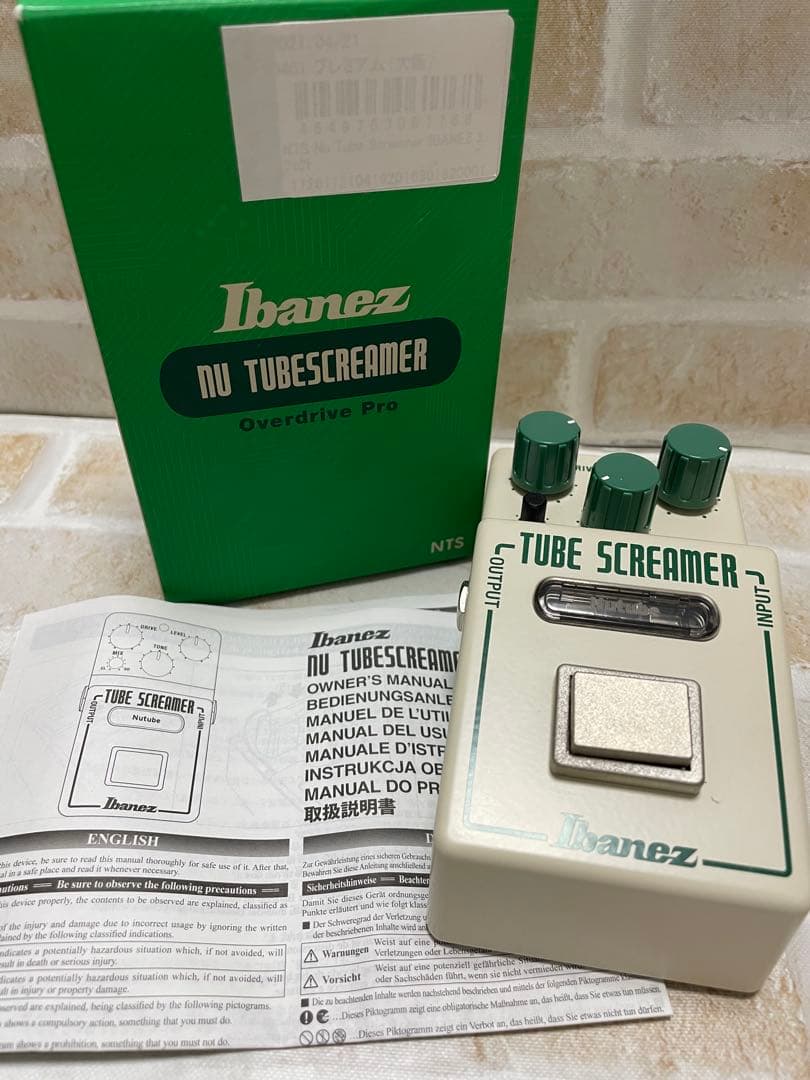 Ibanez NTS “NU TUBESCREAMER”オーバードライブ