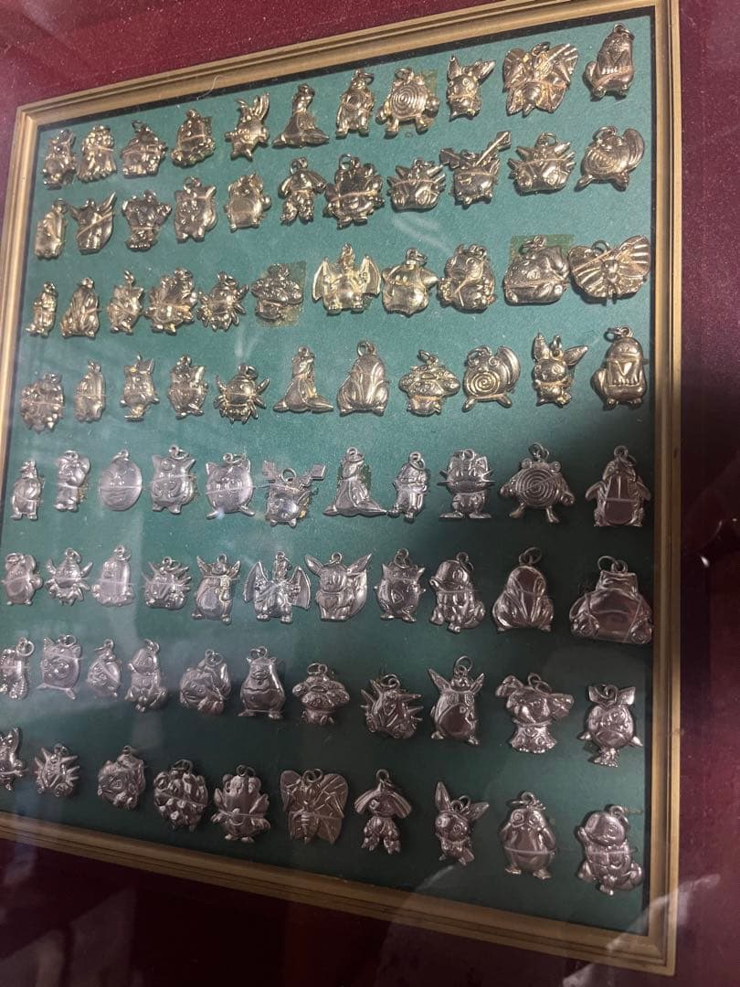 最終値下げポケモンキーホルダー　メタルチャーム　ゴールド&シルバーまとめ売り