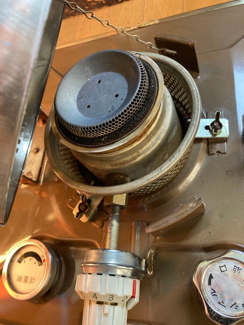 HITACHI 日立石油ストーブ　ヴィンテージストーブ　レアカラー