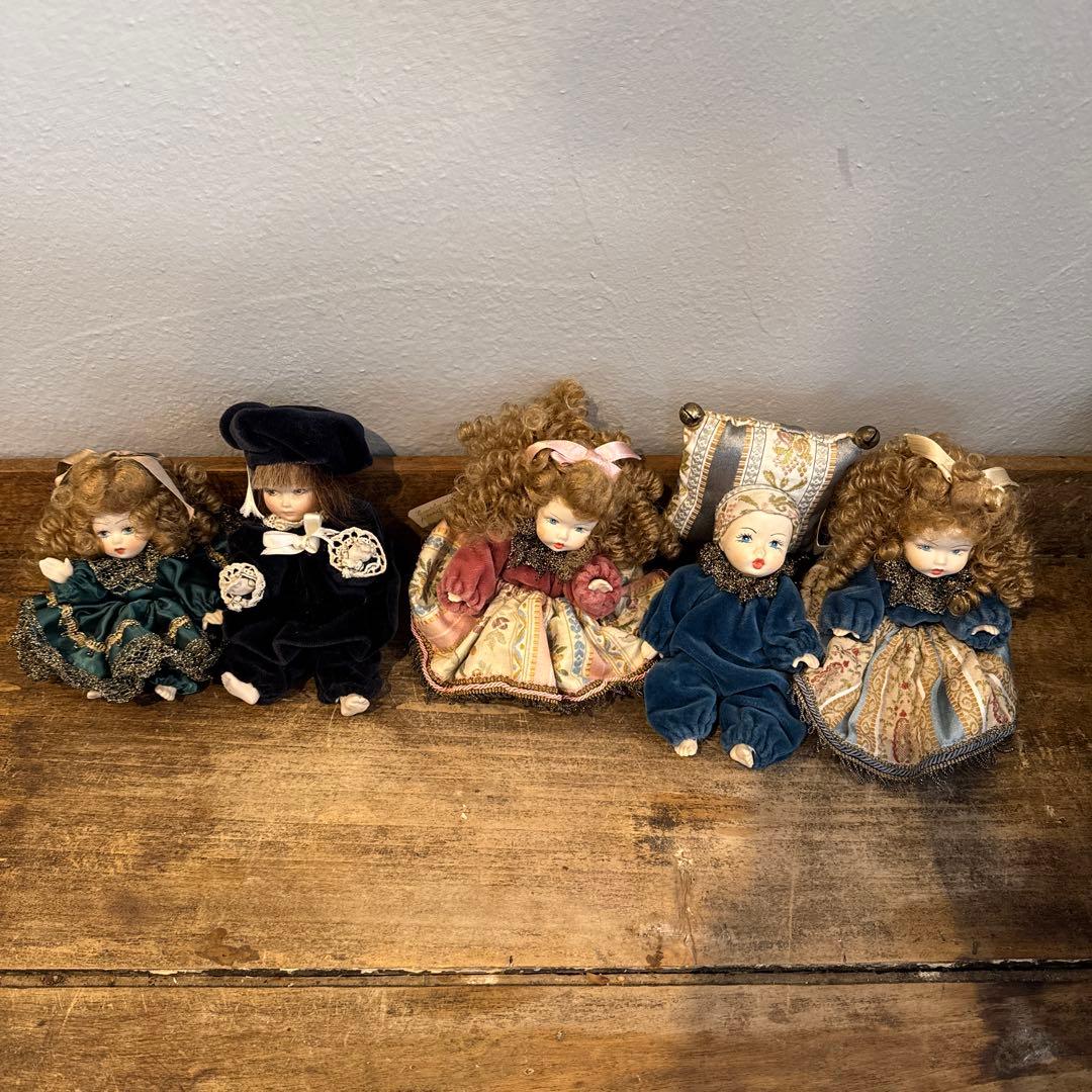 【ヴェネツィア購入】albachiaraドール 5体セット