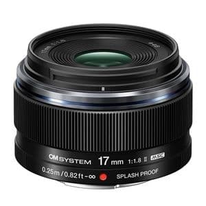M.ZUIKO DIGITAL 17mm F1.8 II/BLK　交換レンズ