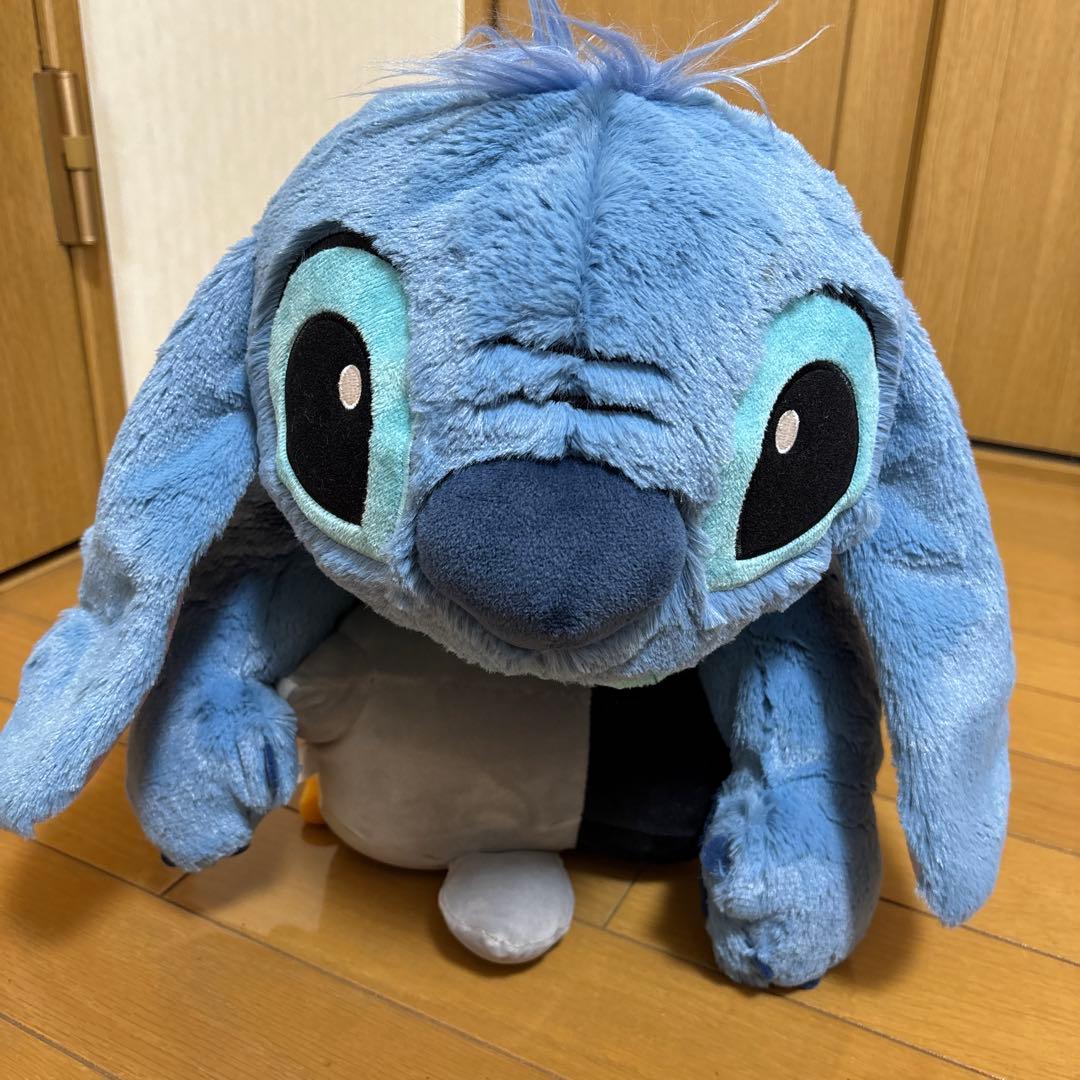 スティッチだきぬいぐるみ ディズニー タグ付き