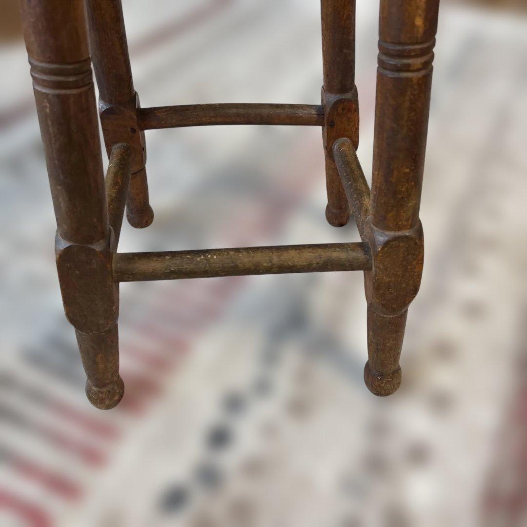 昭和レトロ木製椅子可愛い