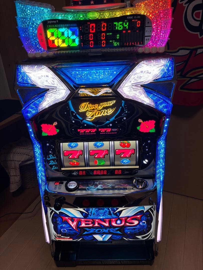パチスロ！ヴィーナスゾーン-30 ジャグランプ付き！