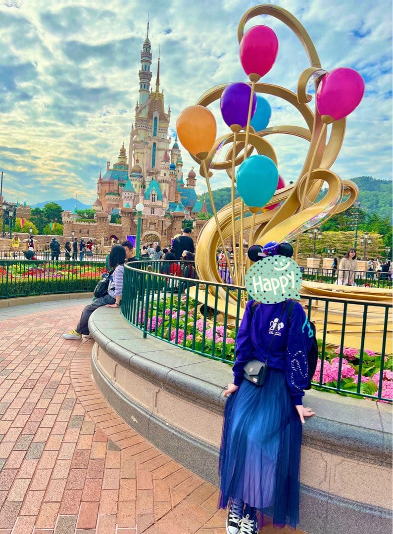 新品 香港ディズニーランド 20周年 スピリットジャージー XS ネイビー