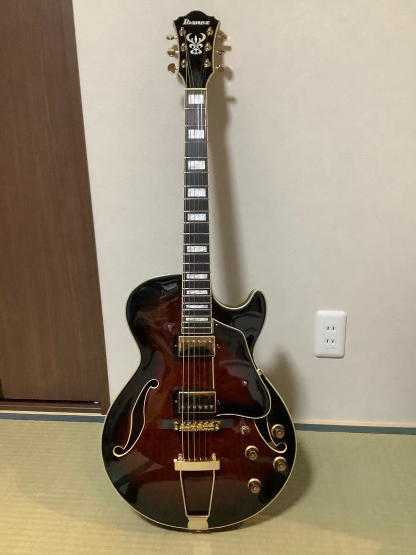 Ibanez アイバニーズフルアコAG95QA-DBS